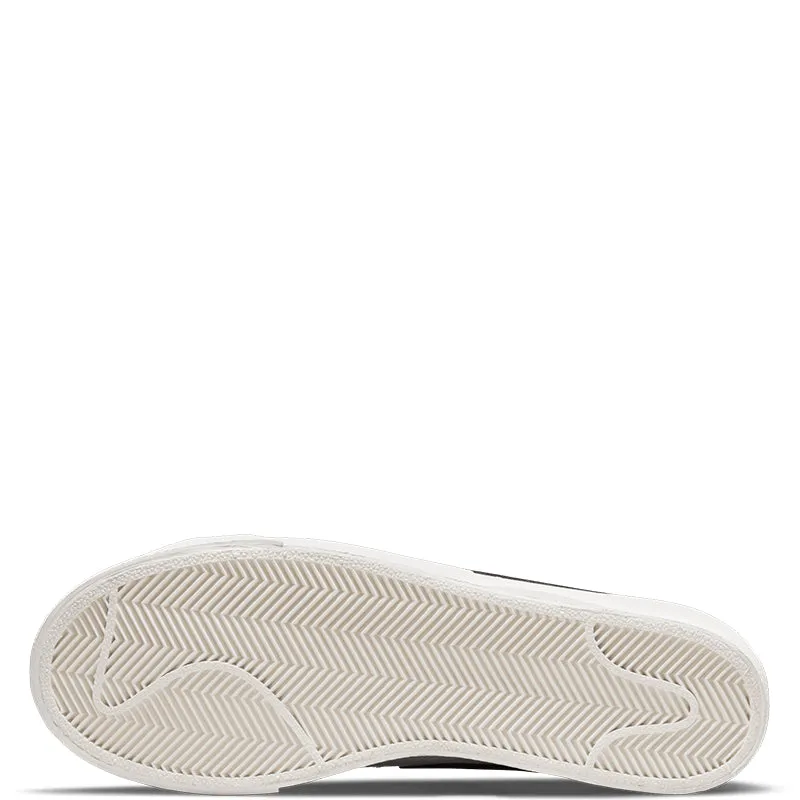 Mesh Cover Design Slip-On Derby Shoes With Suede Nike Women'S Blazer Low Platform