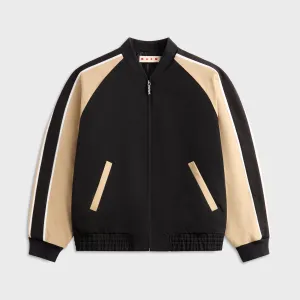 Marni Wool Raglan Sleeve Bomber Jacket - Black Short Term Benefit