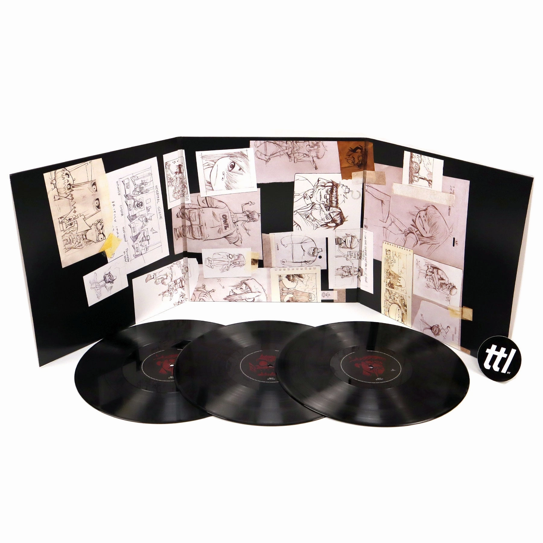 Gorillaz: D-Sides (180g) Vinyl 3LP