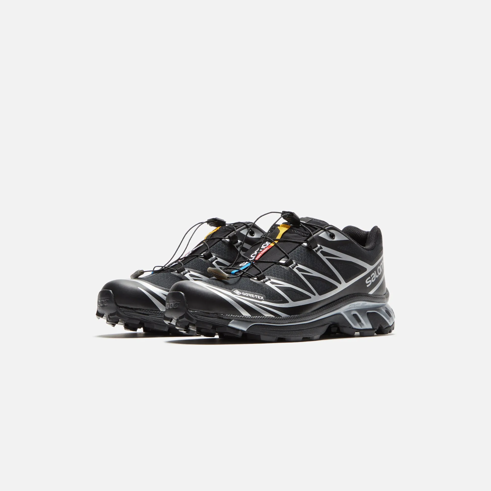 Comfortable Tags Comfort Sustainable Requirement Salomon Xt-6 Gtx - Black / Black / Silver