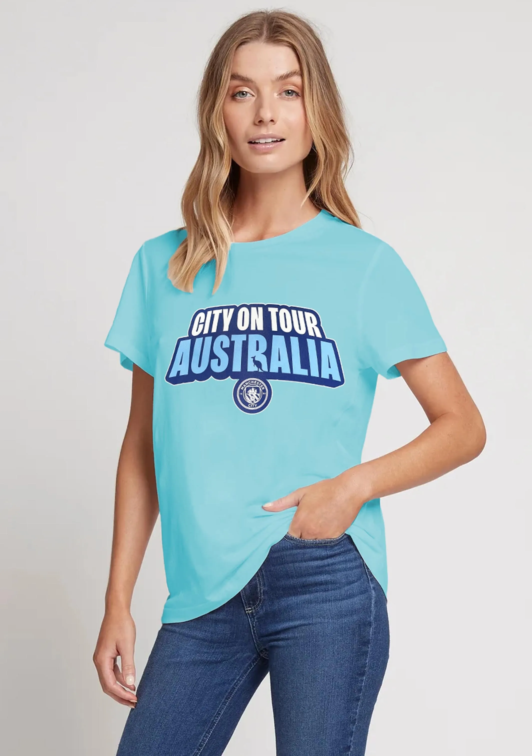 Manchester City Women'S T-Shirt Non-Shrinking Comfortable Garden