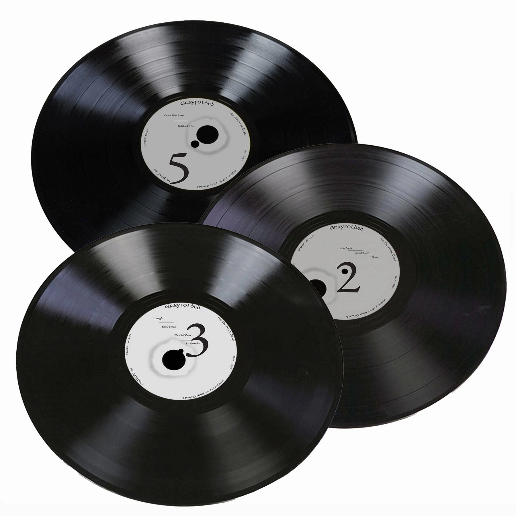 Grateful Dead & John Oswald: Grayfolded Vinyl 3LP - PRE-ORDER