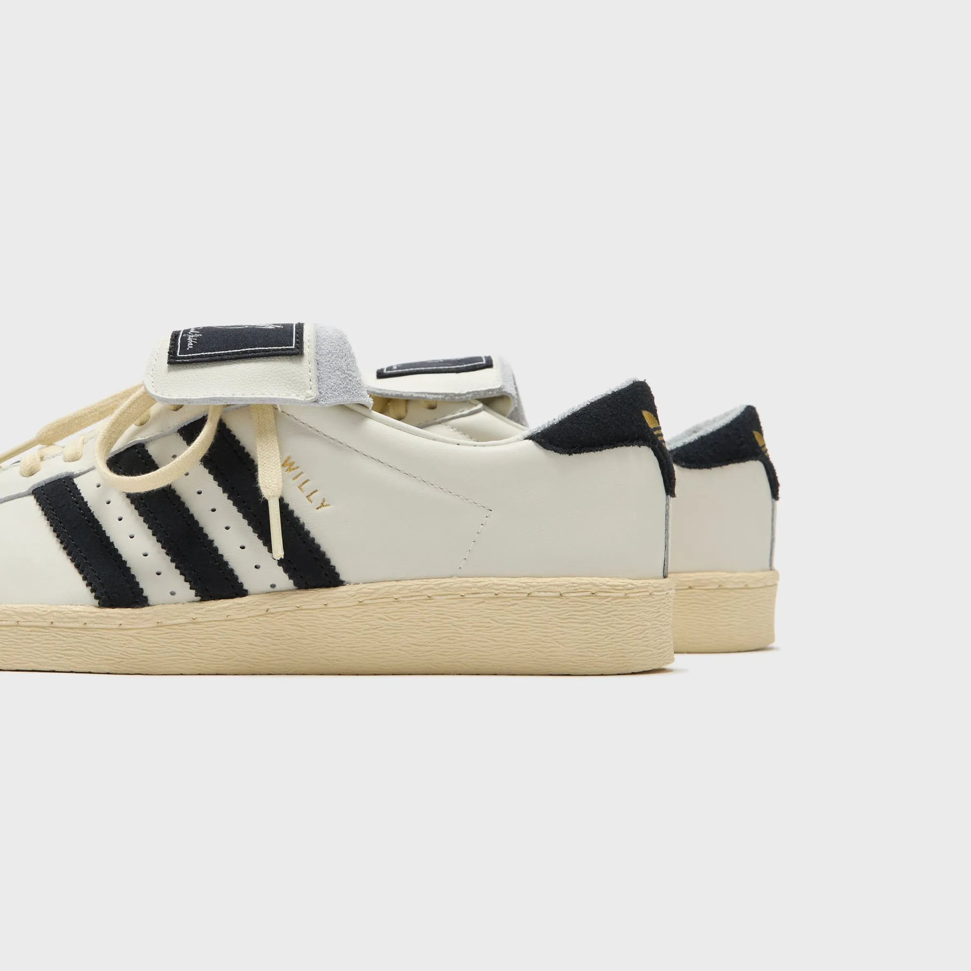 Adidas X Willy Chavarria Jabbar Low - Off White / Core Black / Warm Vanilla Stay in Motion Footwear for the Fearless