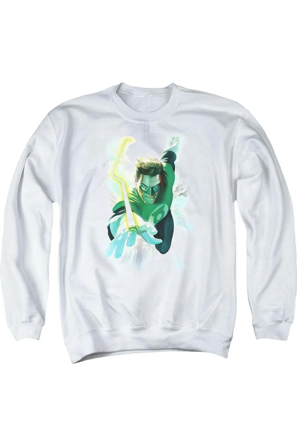 Pull à capuche adulte Green Lantern Clouds