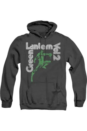 Green Lantern Green Lantern Vol 2 Sweat à capuche adulte en maille Heather