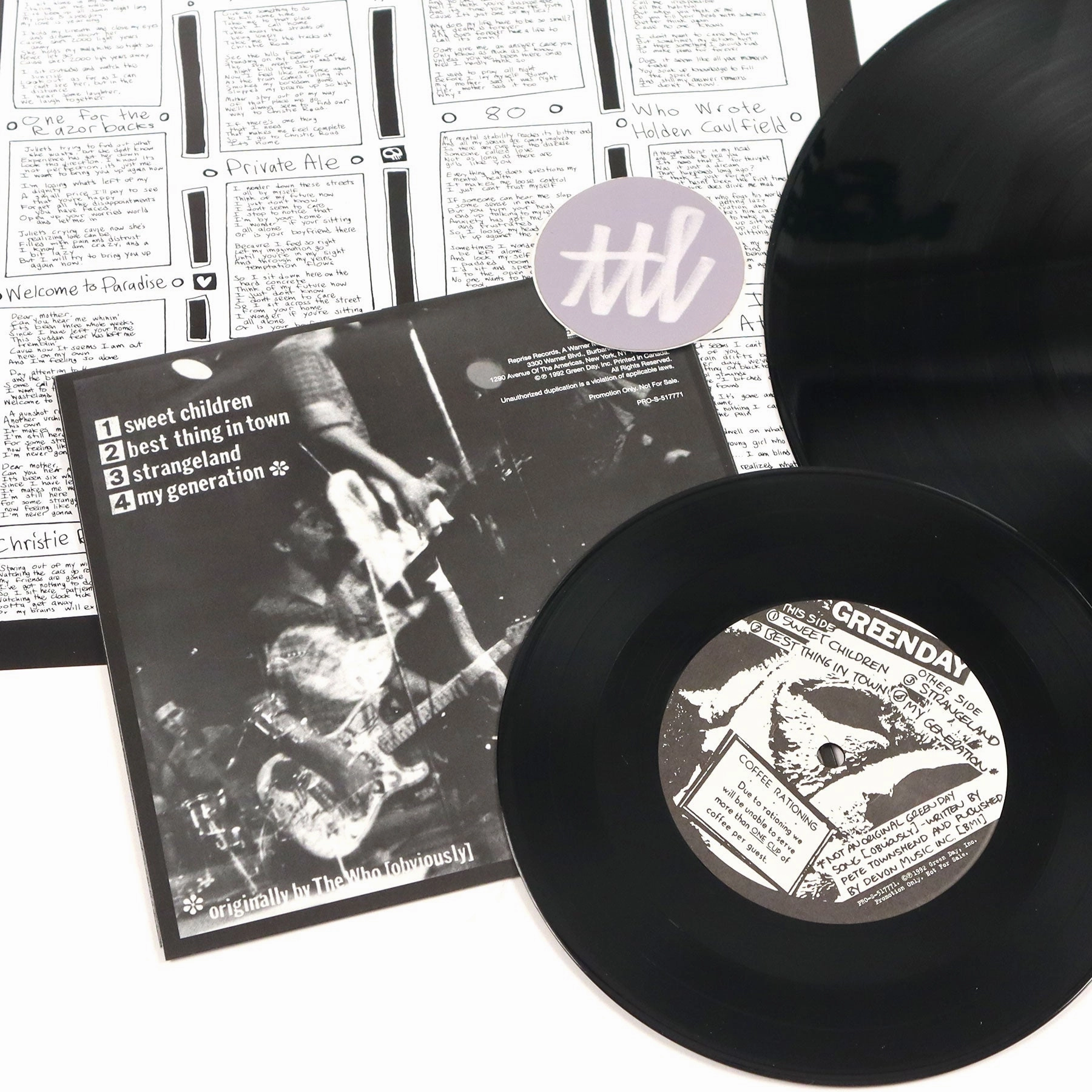 Green Day: Kerplunk! Vinyl LP 7"