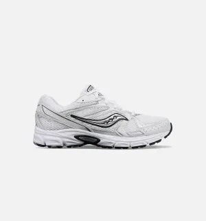 Comfortable Thong Padding Grid Ride Millennium Mens Lifestyle Shoe - White/Silver