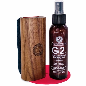 GrooveWasher: Hardwood Record Cleaning Kit hi-fi digital music server,hi-fi speaker wall mount,hi-fi amp upgrade