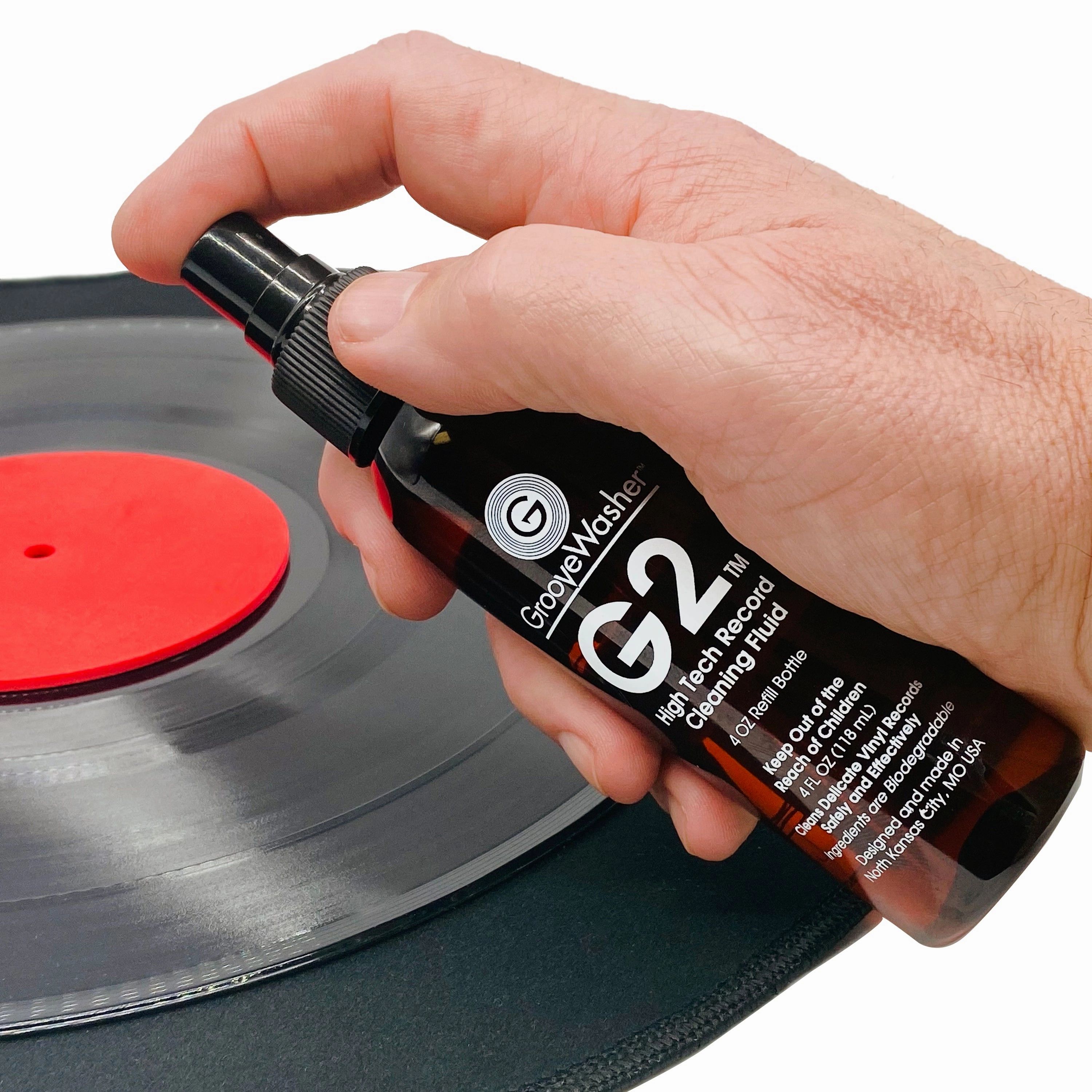 GrooveWasher: MONDO Vinyl Record & Stylus Care Kit