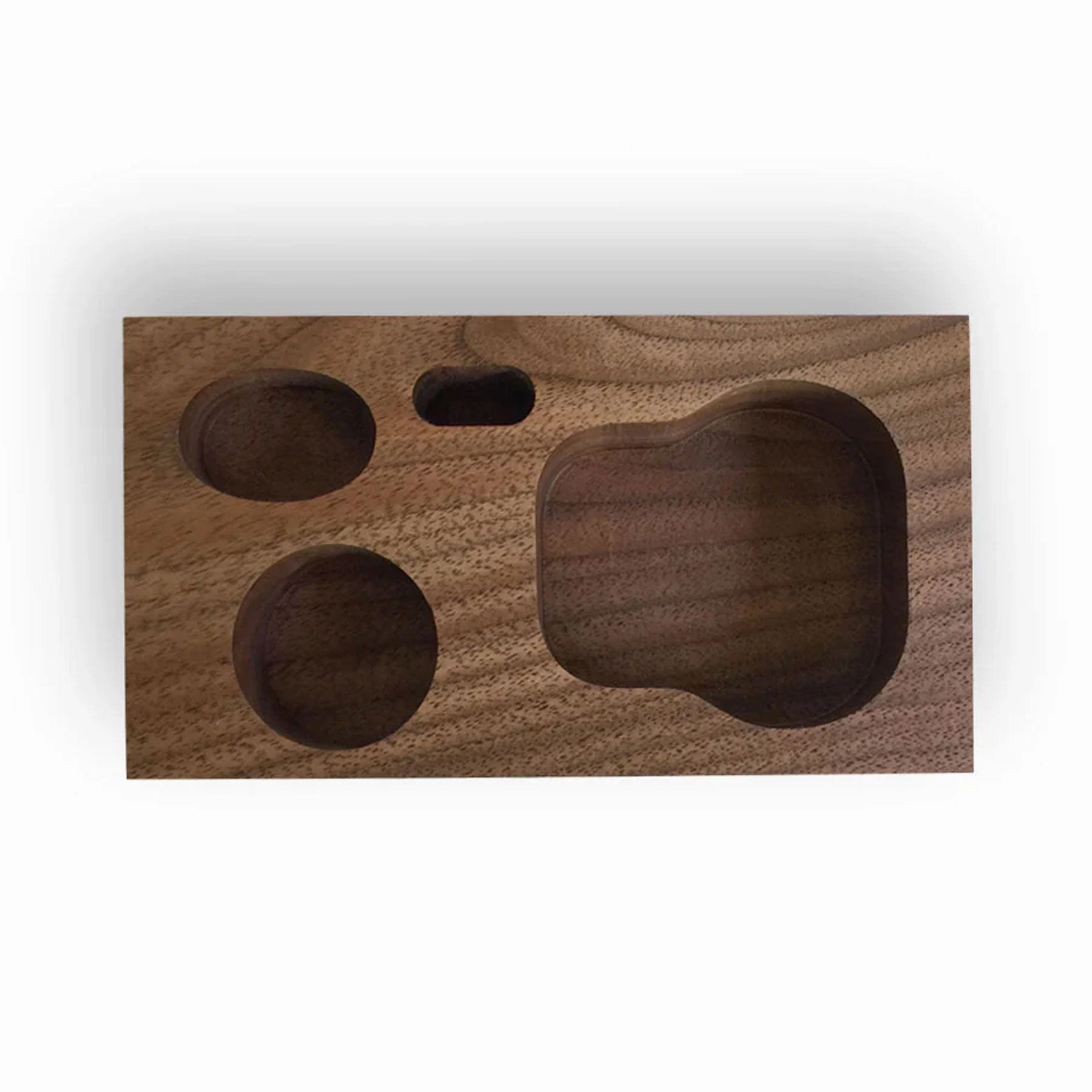GrooveWasher: Walnut Display Block   2oz G2 Fluid Bottle