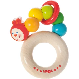 Haba Chenille Arc-en-Ciel en Bois Jouet à Empoigner