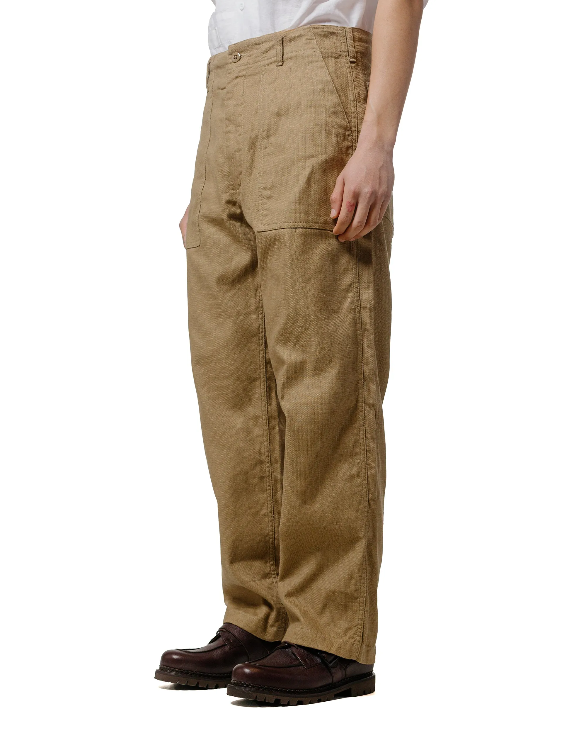 Engineered Garments Fatigue Pant Khaki Cl Java Cloth Comfortable Heel Protection Socks