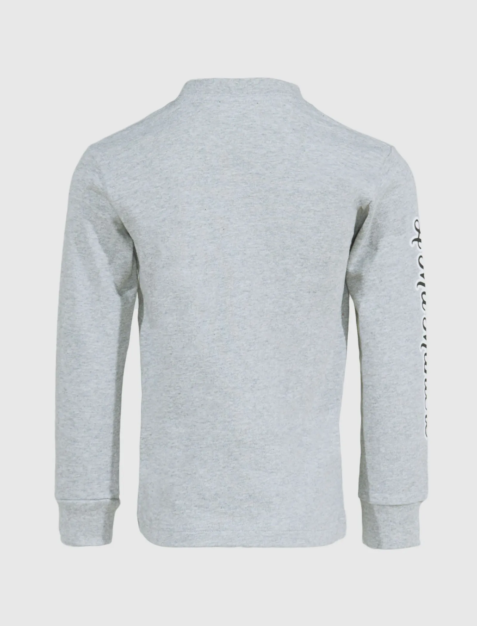 Comfortable Leather Worn Socks Coated Design Kids Cursive Logo Long Sleeve