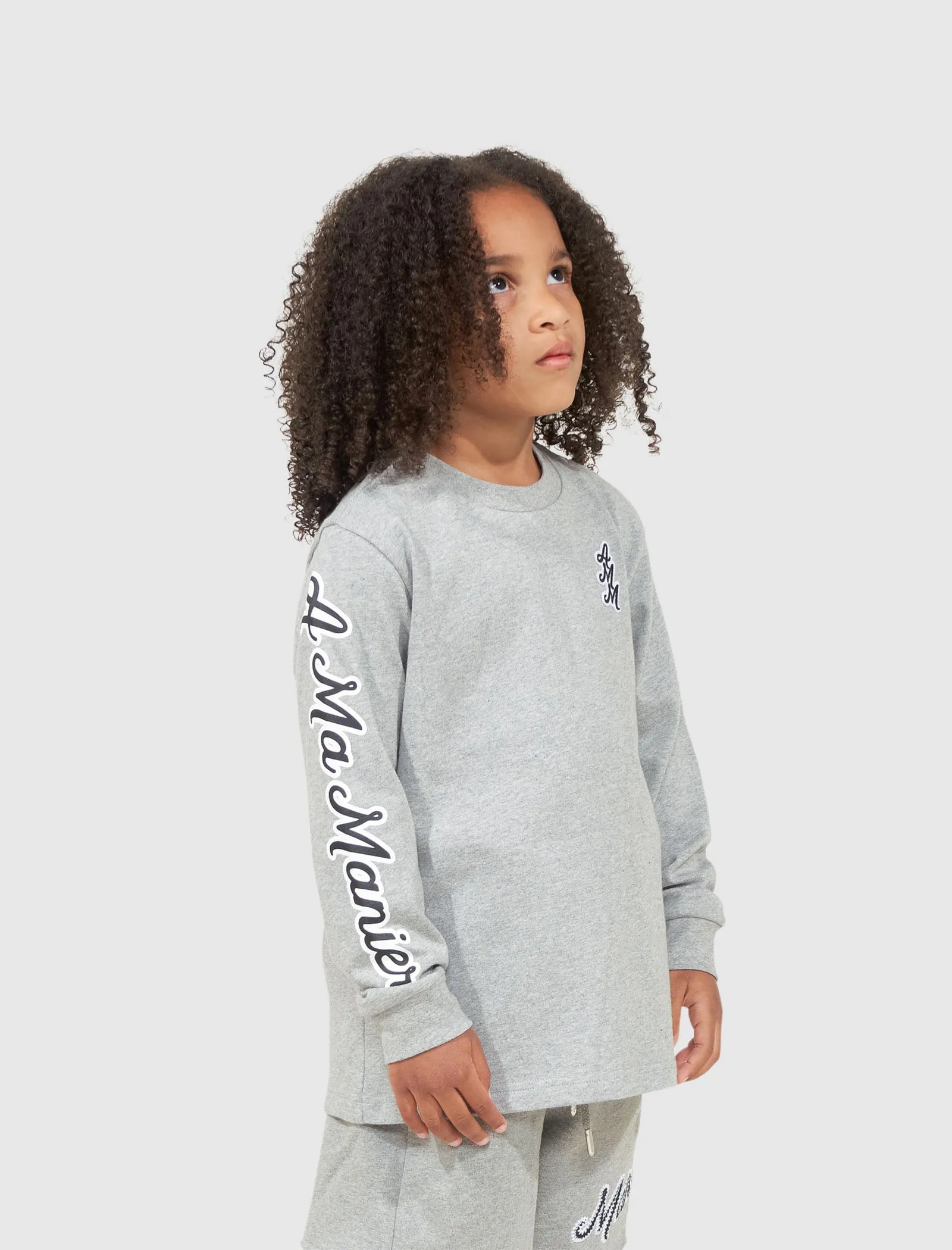 Gentle On Skin Effect Kids Cursive Logo Long Sleeve