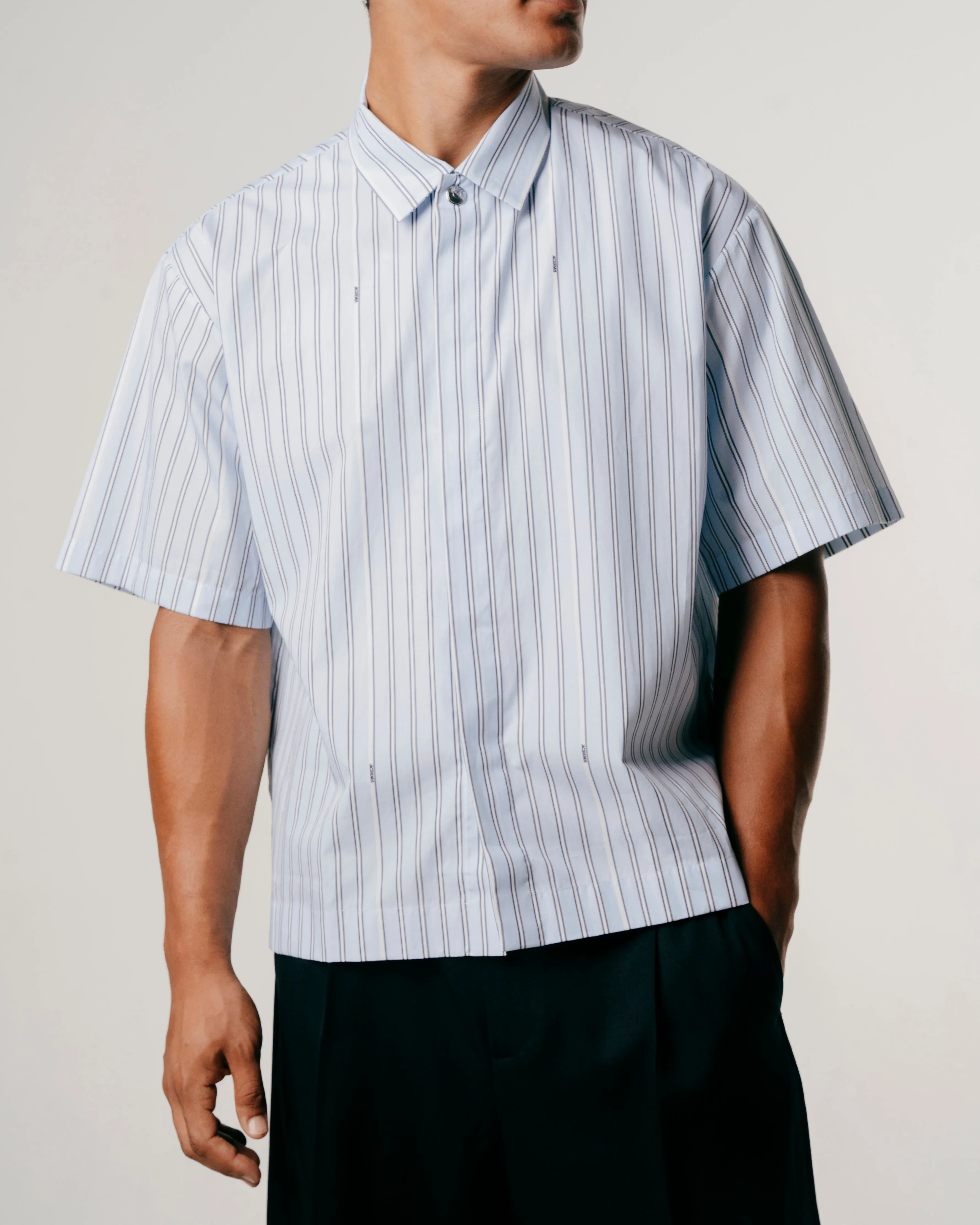 Chemise Manches Shirt Slim Fit"