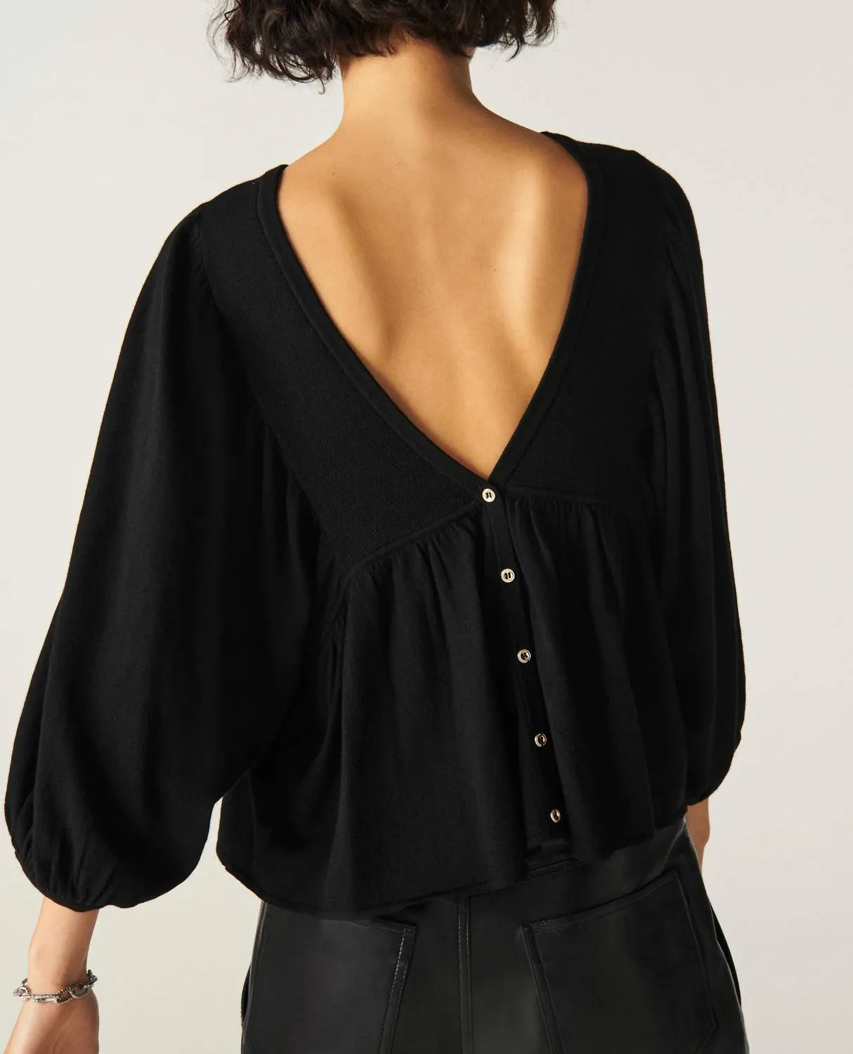 Pull Hamza en noir
