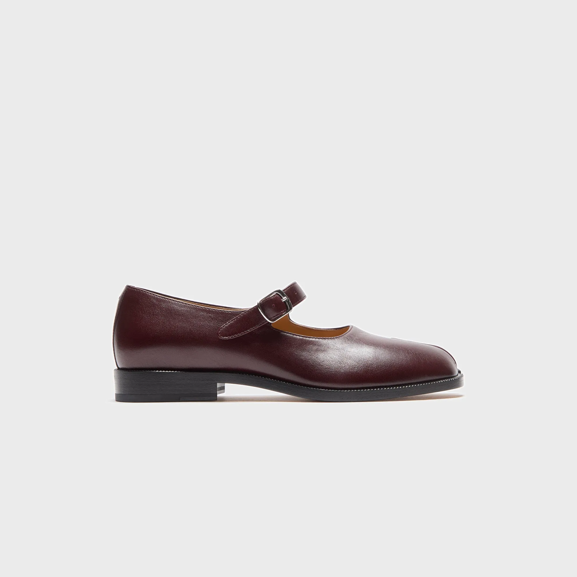Slip-Resistant Innovation Muspelheim Tribalistically Maison Margiela Tabi Mary Jane - Vineyard Wine