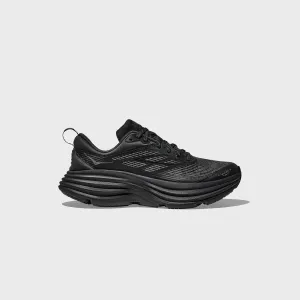 Sandal Glass Comfort Well Being Hoka One One Bondi 8 Ts Caged - Black / Black