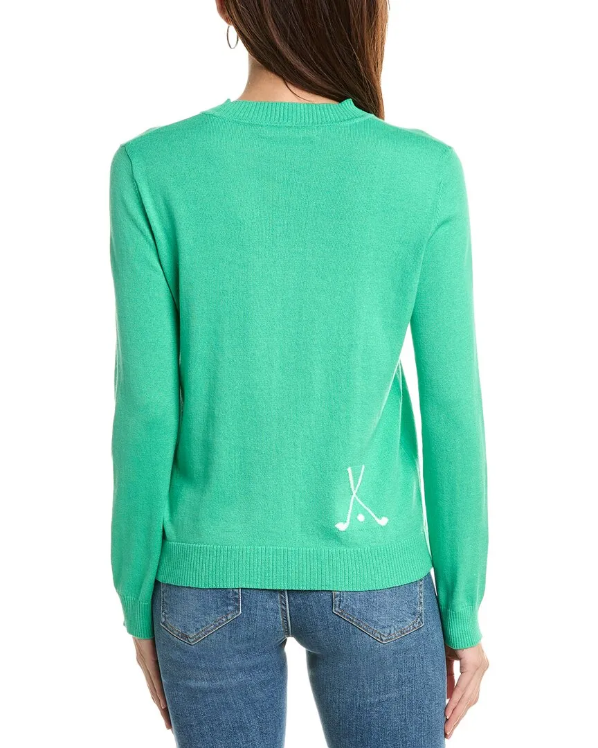 Pull en cachemire mélangé à motif intarsia Hannah Rose