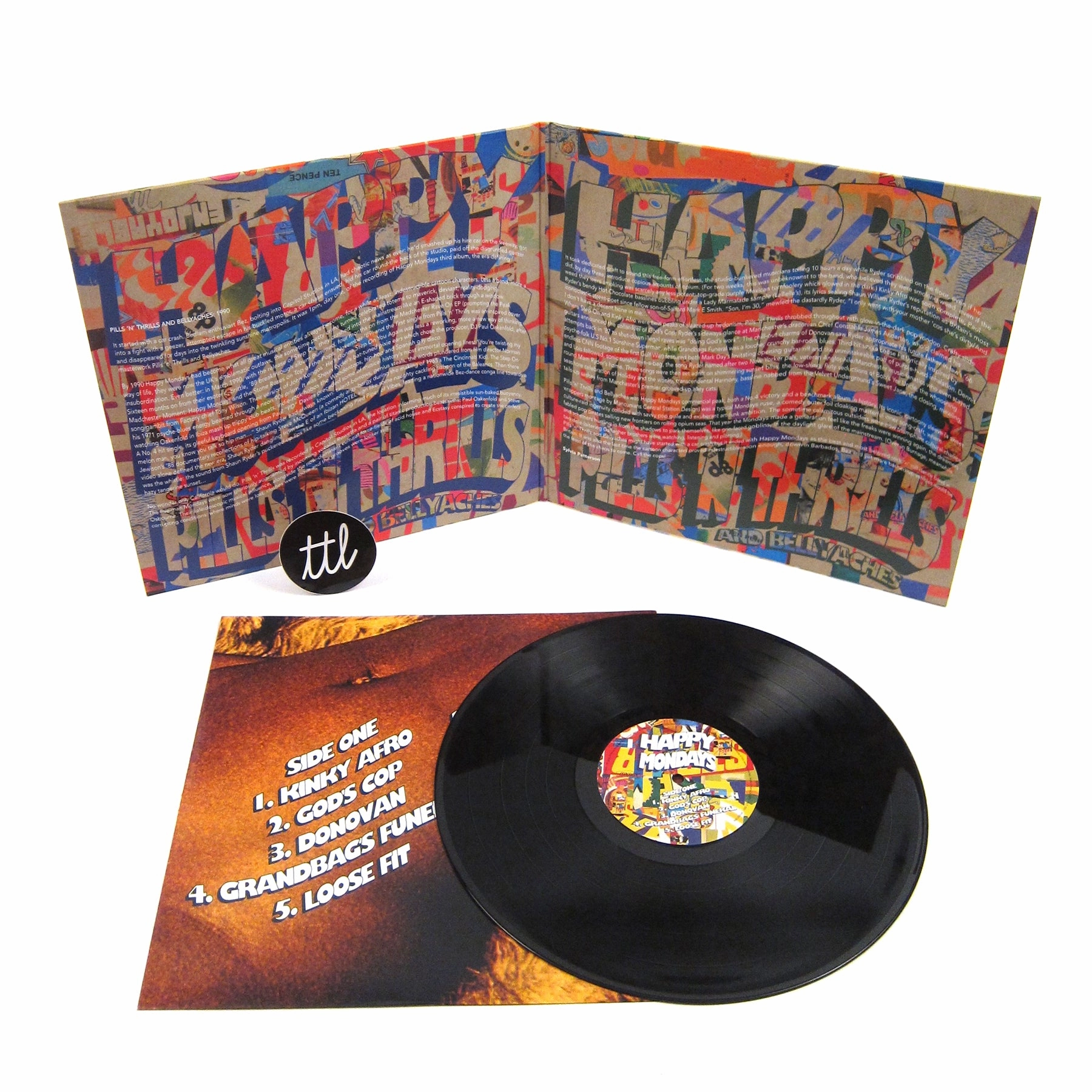 Happy Mondays: Pills 'N' Thrills And Bellyaches (180g) Vinyl LP
