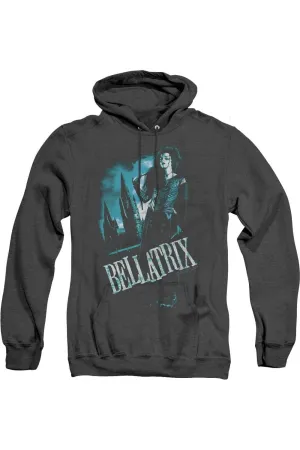 Pull à capuche adulte Heather complet Harry Potter Bellatrix