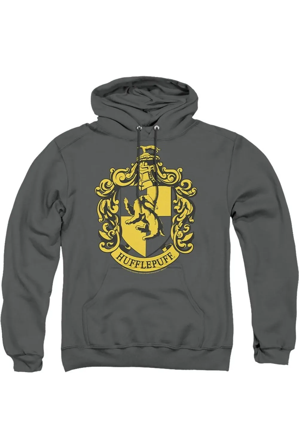 Pull à capuche adulte avec blason de Poufsouffle Harry Potter