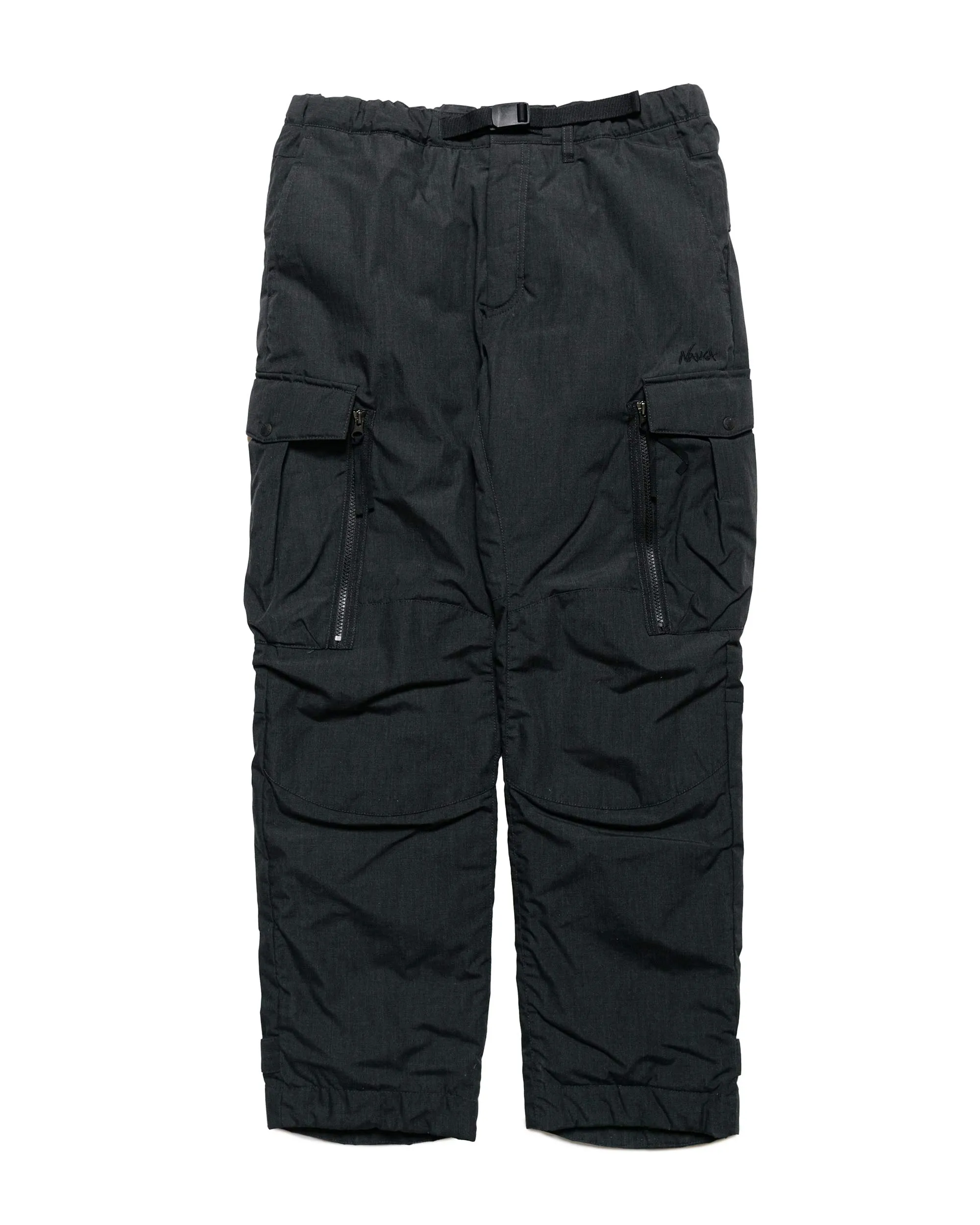 Nanga Hinoc Down Pants Charcoal Darkness