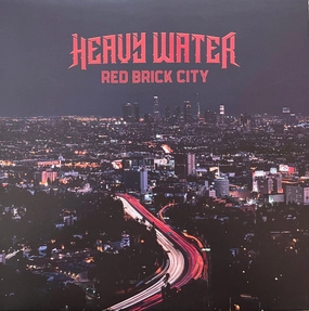 Heavy Water  Red Brick City - COLOURED LP  (Arrives in 4 Days) hi-fi aptX HD bluetooth,hi-fi WiFi speakers,hi-fi stereo output