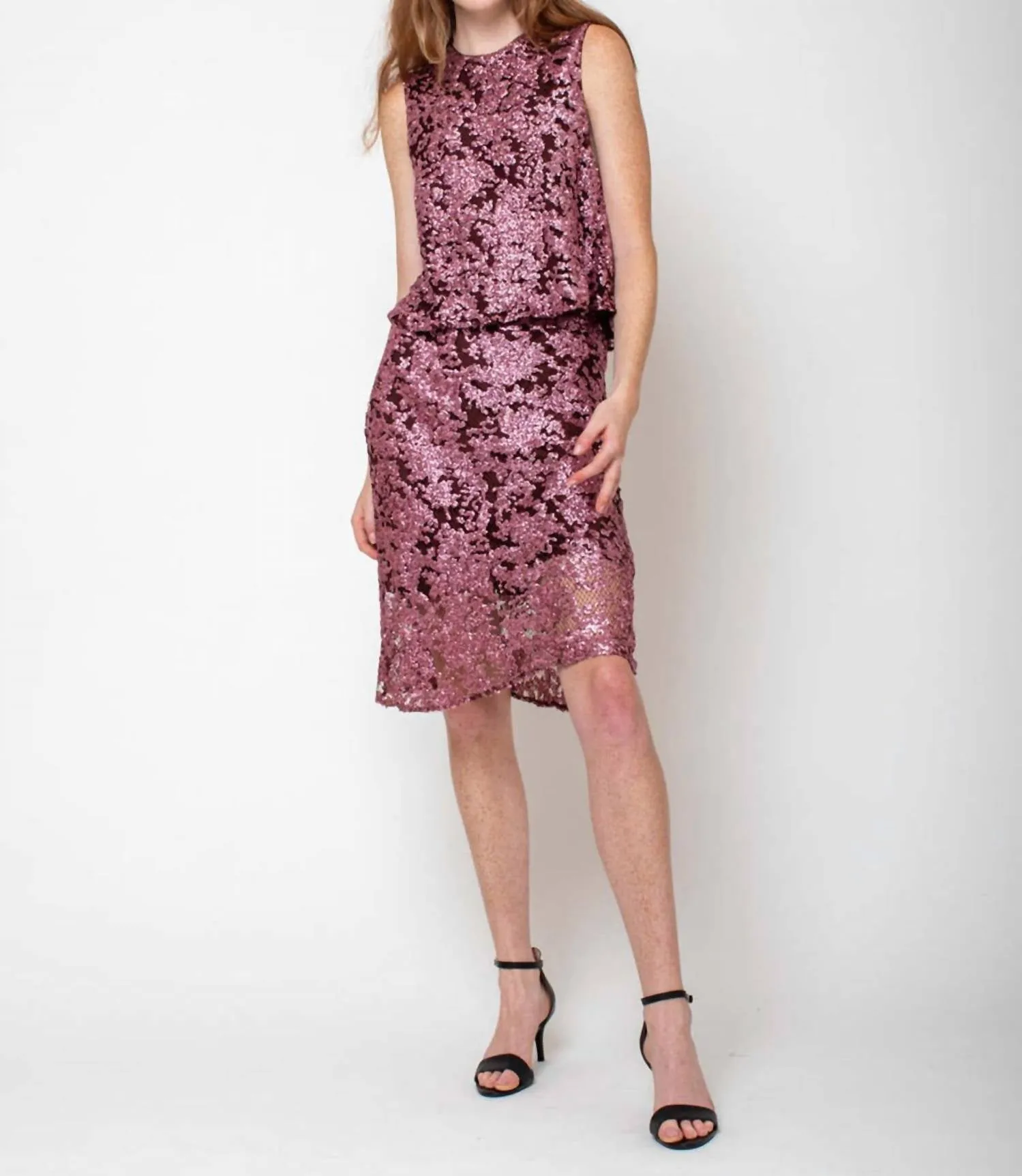 Jupe Hebron en Rose