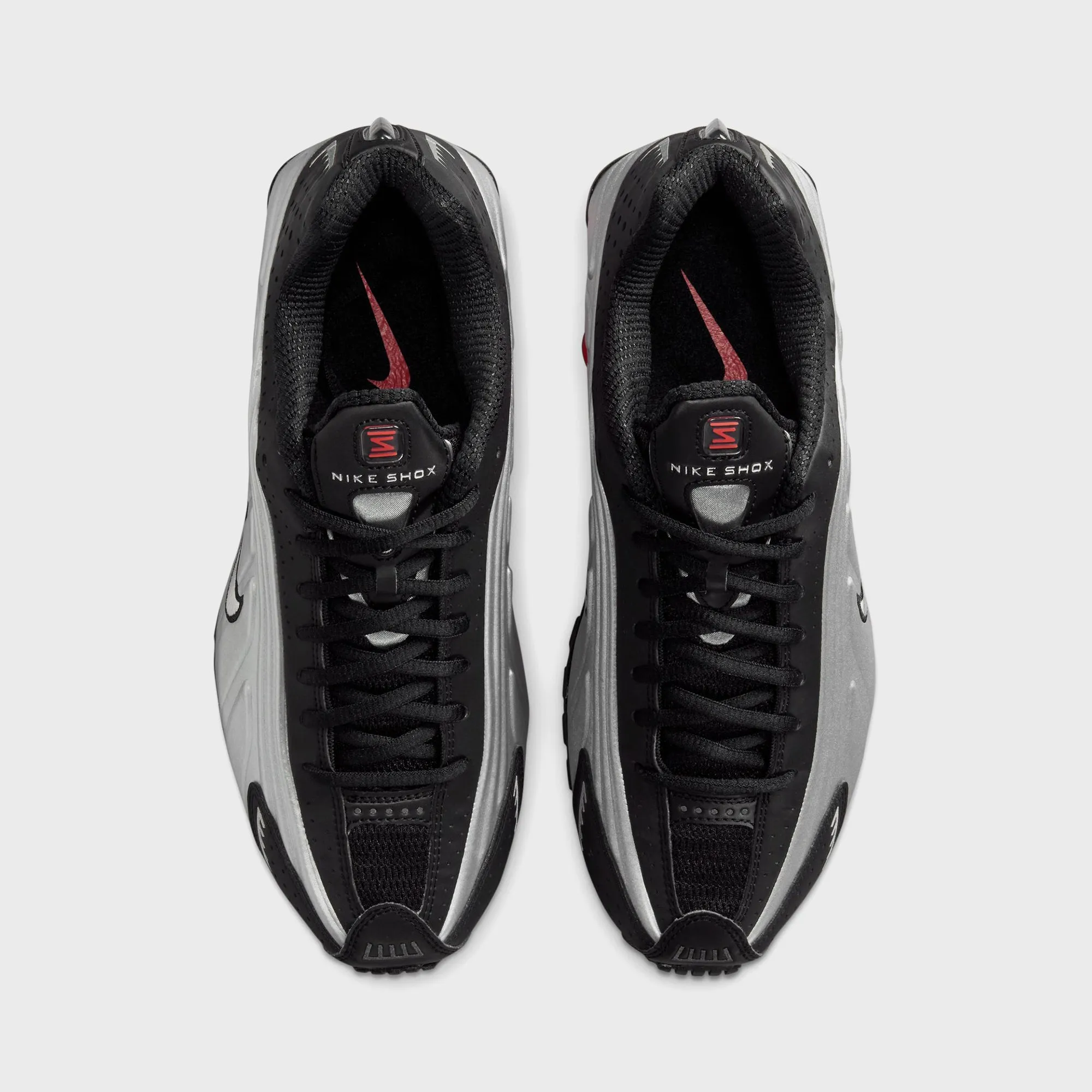 Nike Shox R4 - Black / Metallic Silver / Light Crimson Craftsmanship Comfort