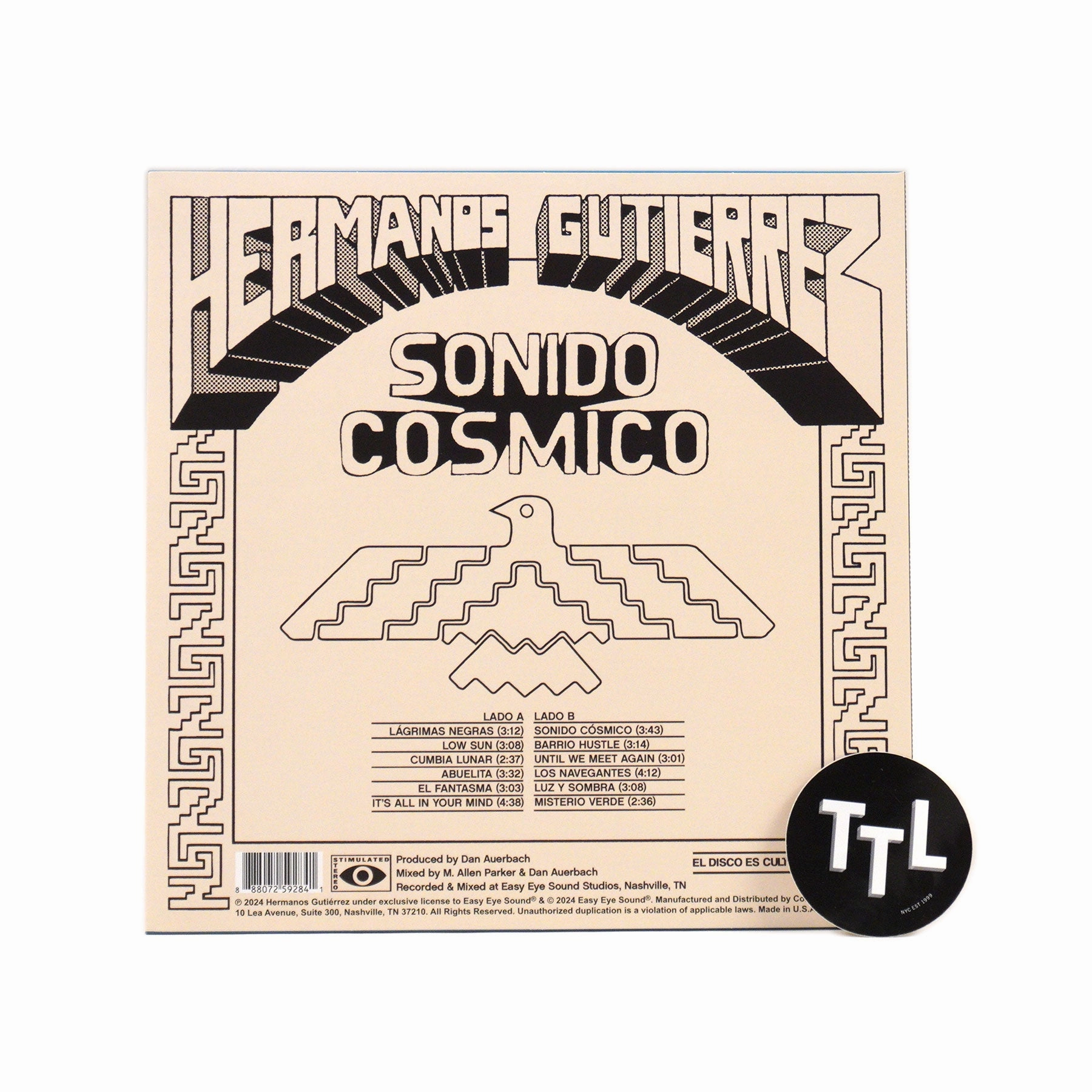 Hermanos Gutierrez: Sonido Cosmico (Indie Exclusive Orange & Red Colored Vinyl) Vinyl LP