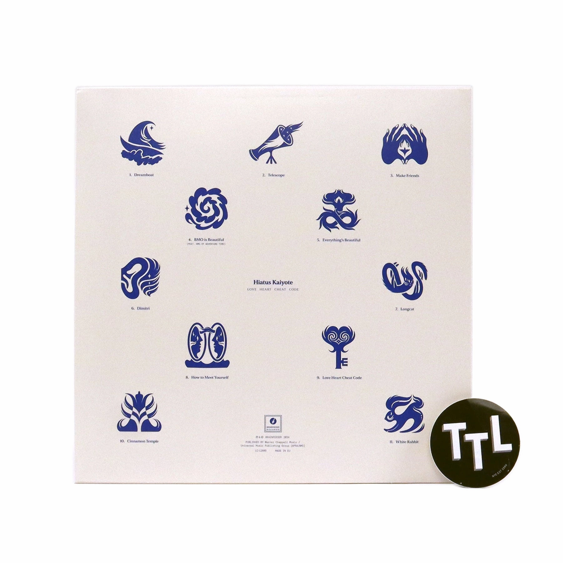 Hiatus Kaiyote: Love Heart Cheat Code (Indie Exclusive Colored Vinyl) Vinyl LP