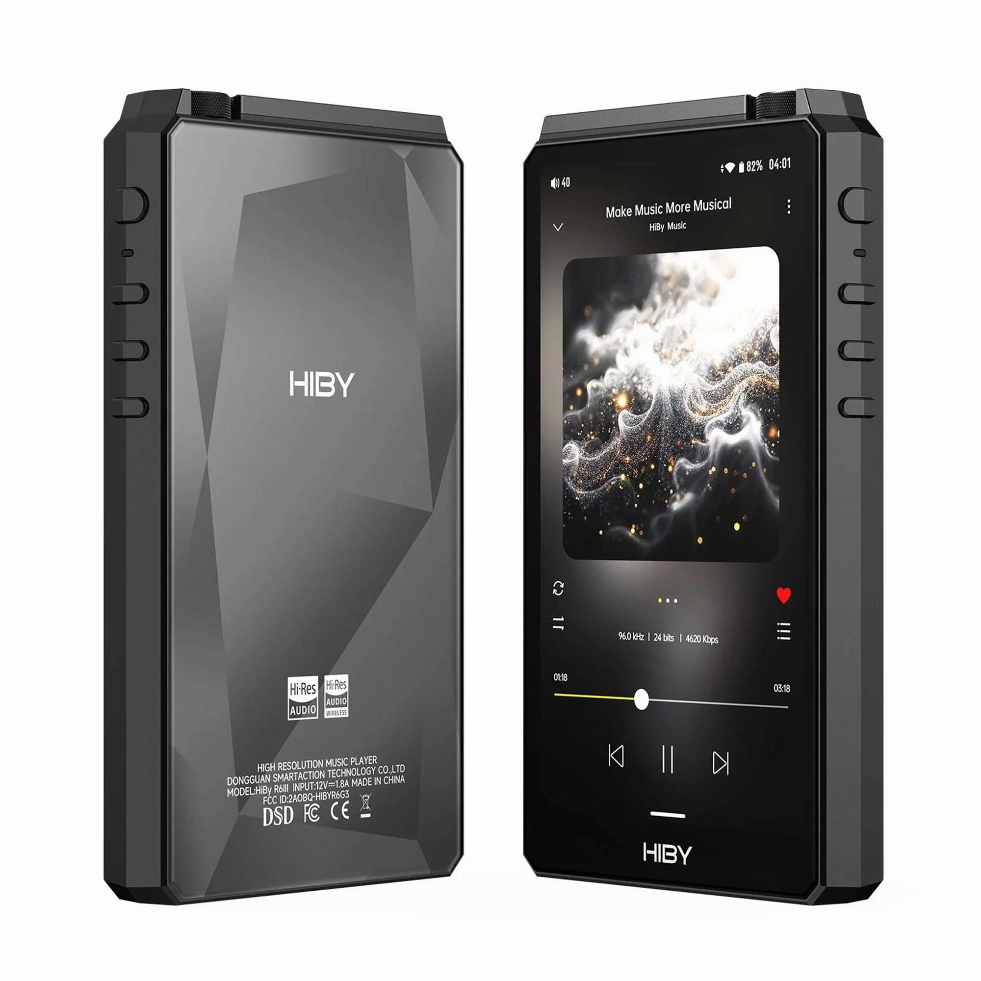 HiBy R6 III 2025 Portable Music Player hi-fi hi-res music player,hi-fi FLAC player,hi-fi DSD player