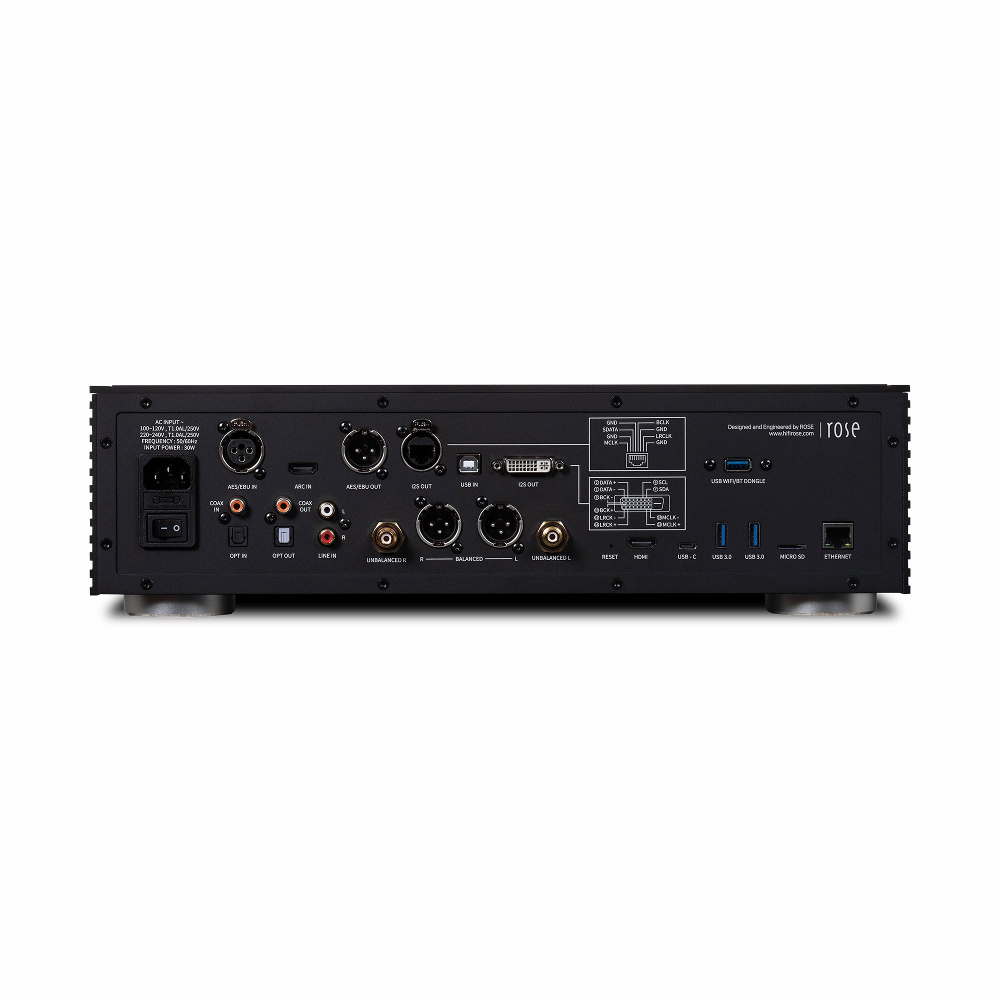 HiFi ROSE  RS150B High Performance Network Streamer