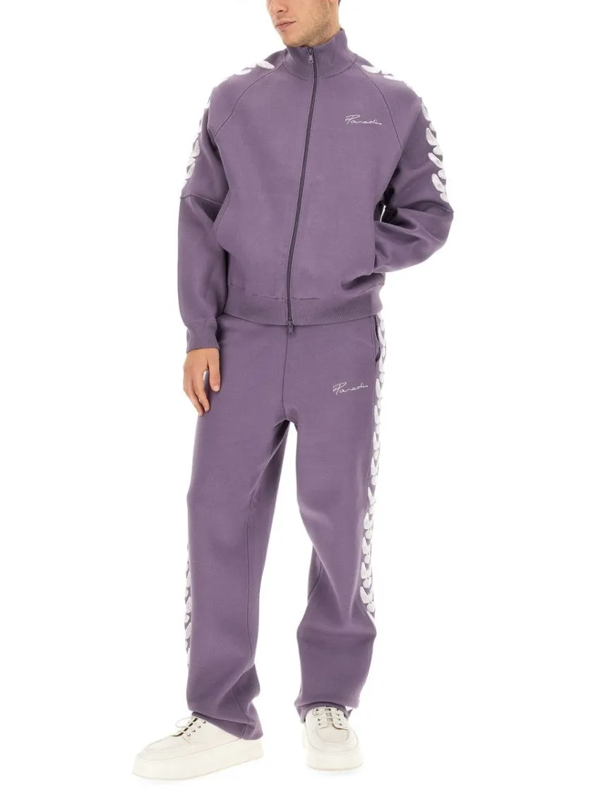 Sweat à capuche zip haut col