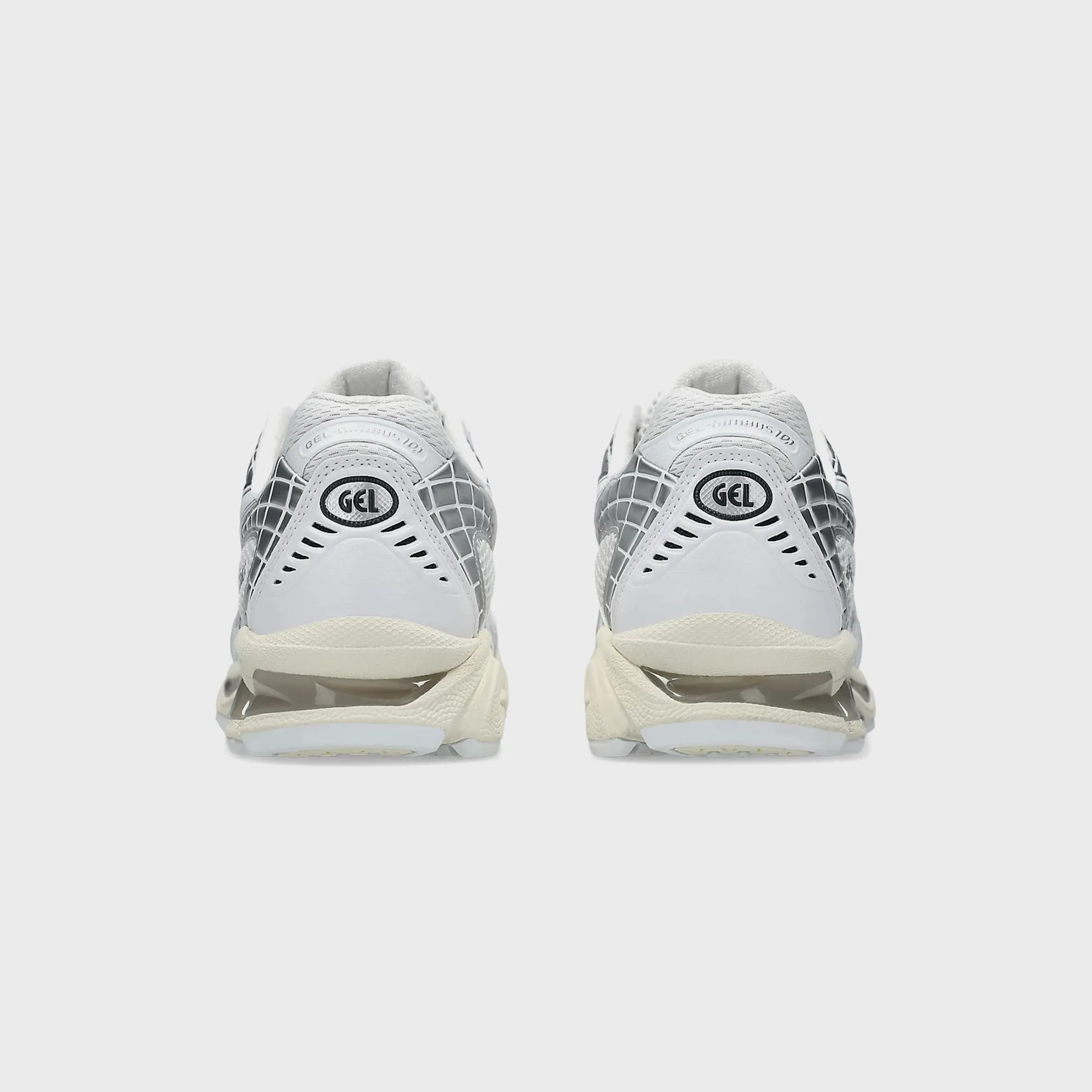 Asics Gel-Nimbus 10.1 - White / Pure Silver Usability Comfort Comfortable Studs