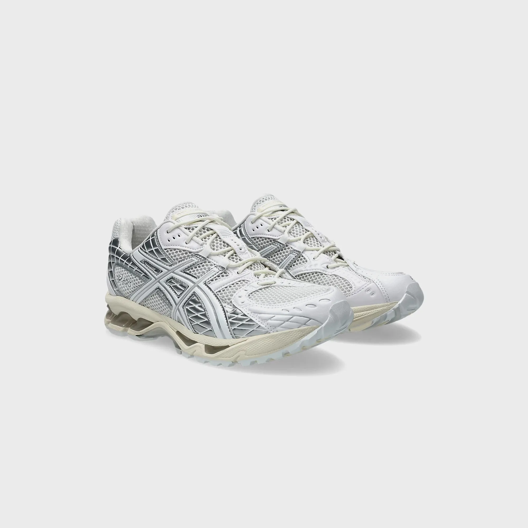 Asics Gel-Nimbus 10.1 - White / Pure Silver Ventilated Air Performance Index