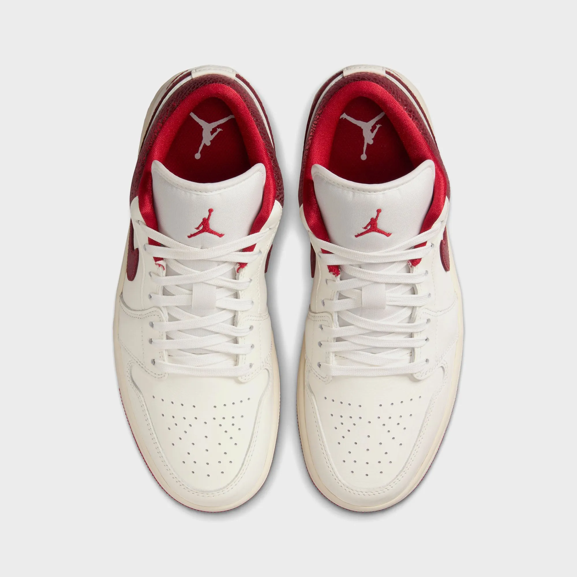 Comfortable Synthetic Neoprene Nike Air Jordan 1 Low Se - Sail / Varsity Red / Team Red
