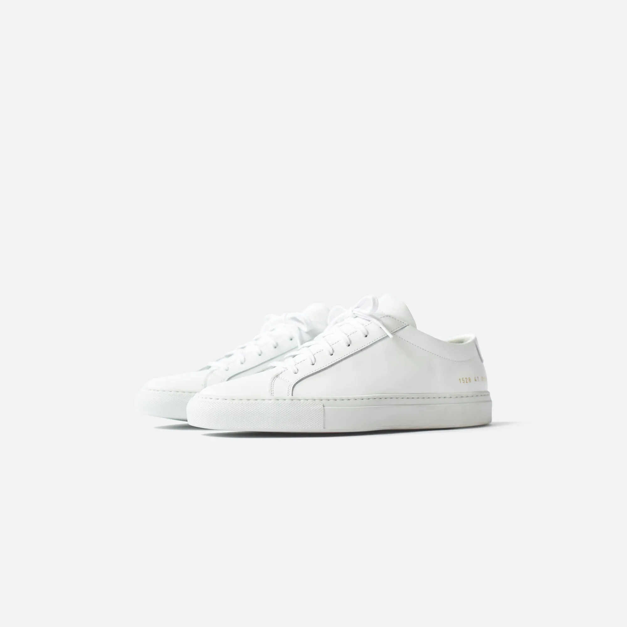 Common Projects Wmns Original Achilles Low - White Comfortable Lace Design