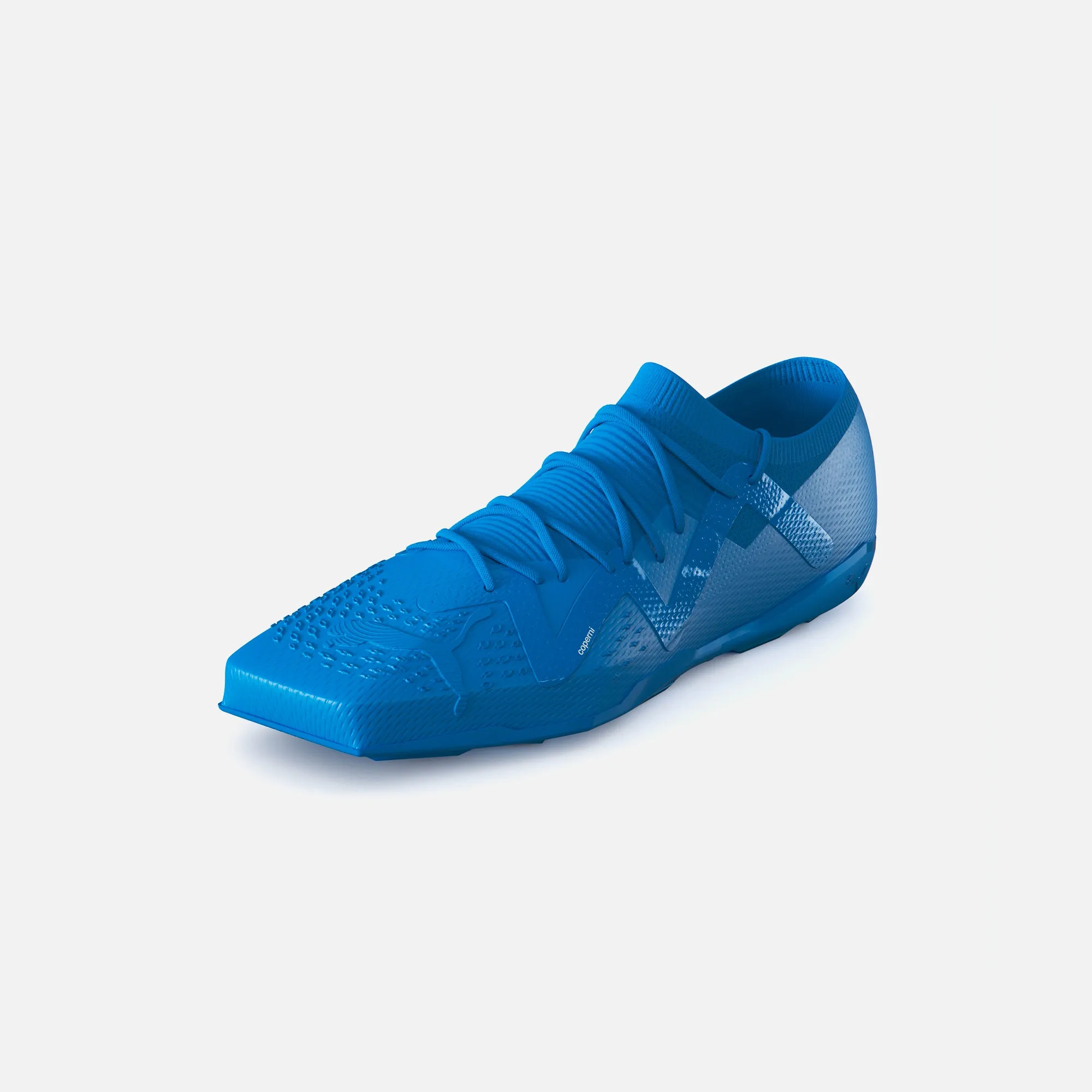 Puma X Coperni 90Sqr - Blue Gloss Chrome Open Side Style