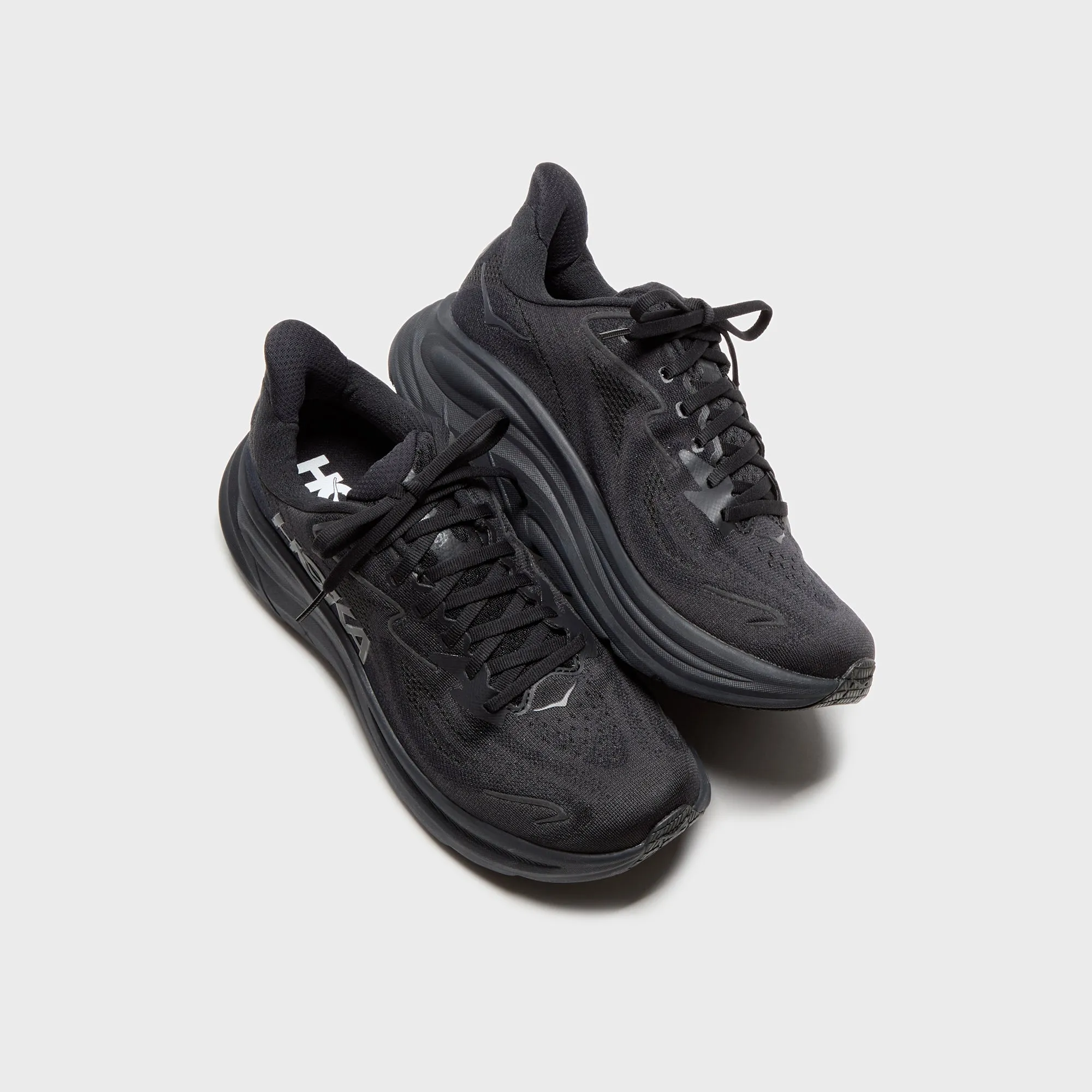 Hoka Clifton 10 - Black Romanesque Art Moose Skin