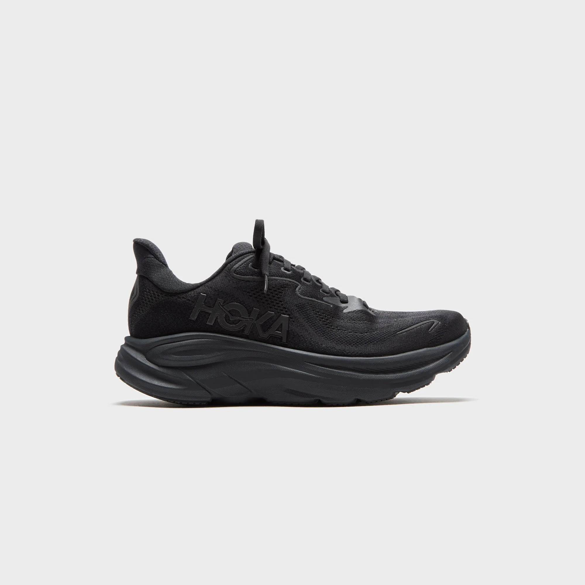 Hoka Clifton 10 - Black Colorfast
