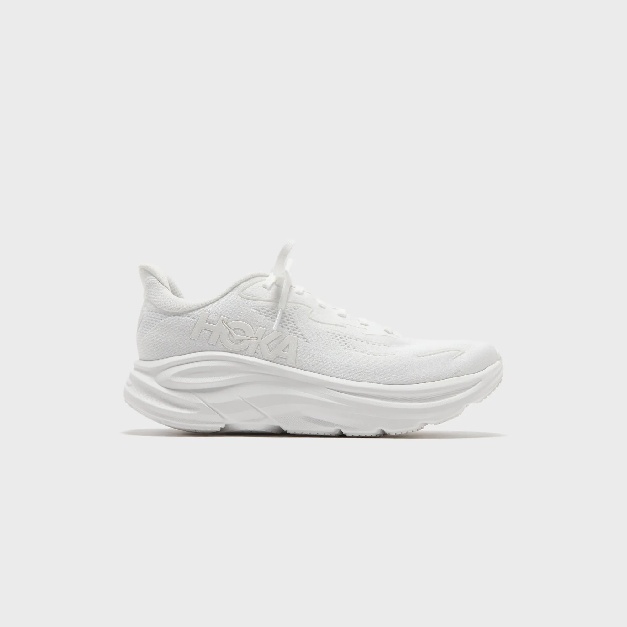 Antifungal Stable Base Construction Hoka Clifton 10 - White