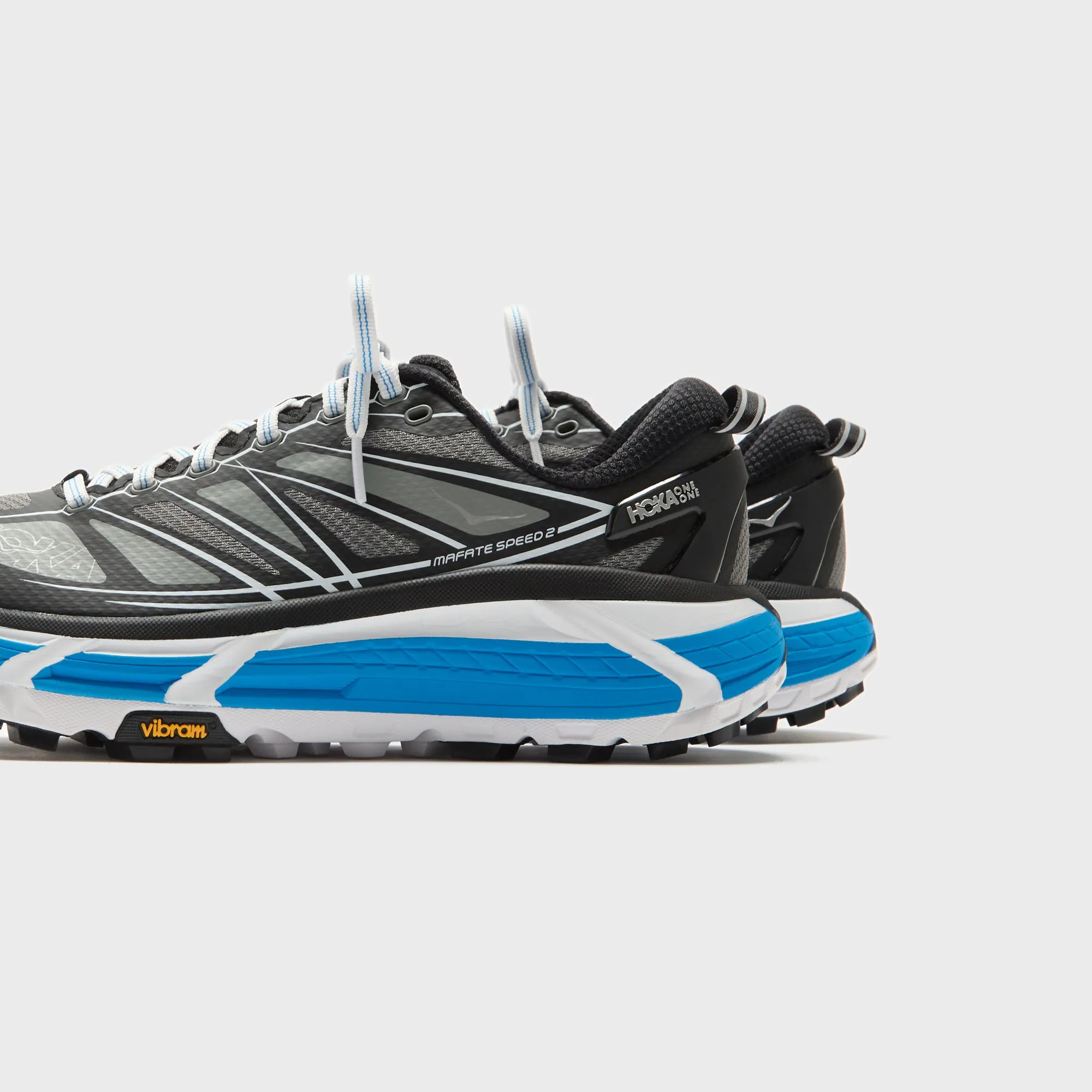 Party Fit Soles Comfortable Transformation Hoka Mafate Speed 2 - Black / White