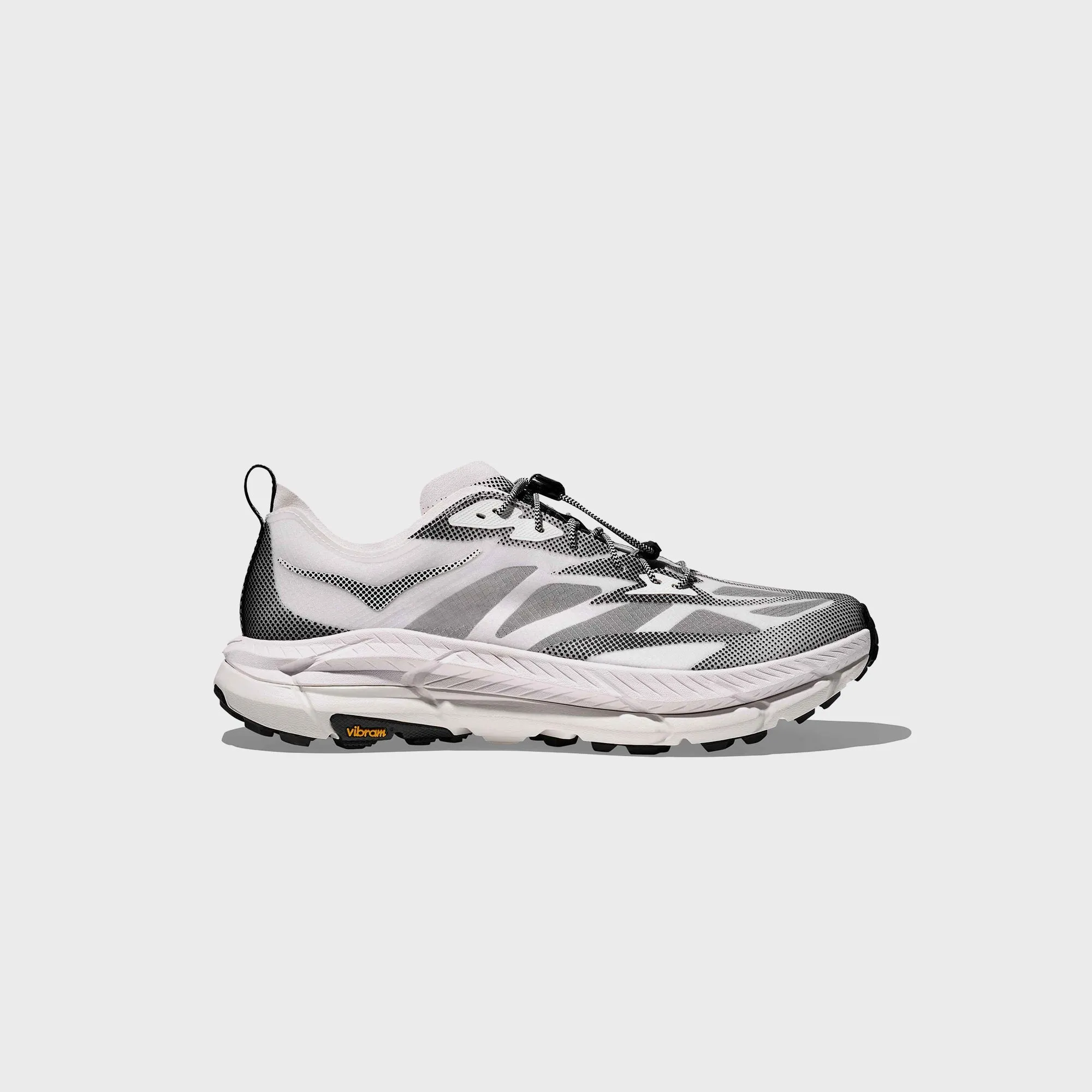Hoka Mafate Speed 4 Lite - White / Black Comfortable Stepping Comfortable Ironing