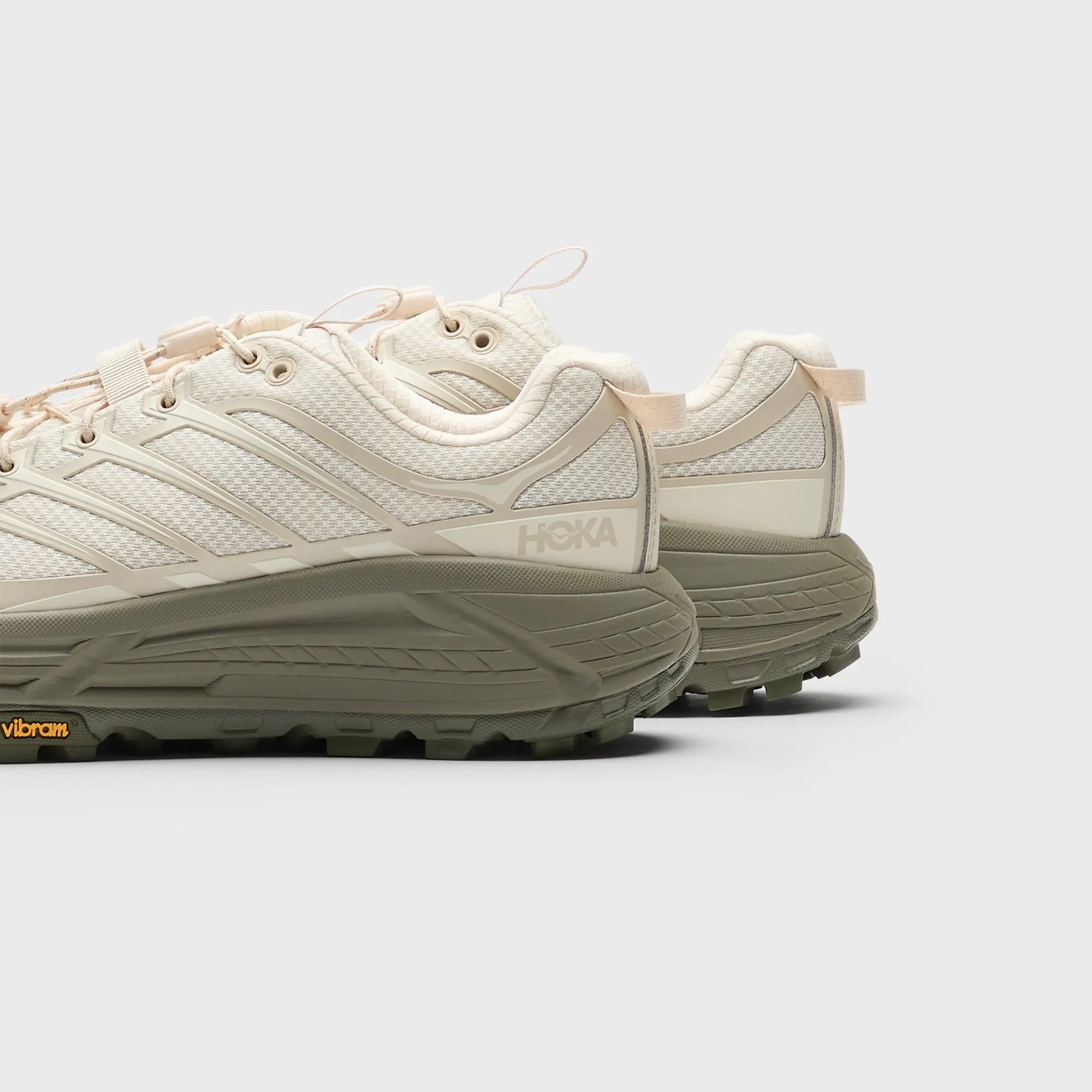 Stride with Confidence Autumn Sale Hoka Mafate Three2 - Oat Milk / Eucalyptus
