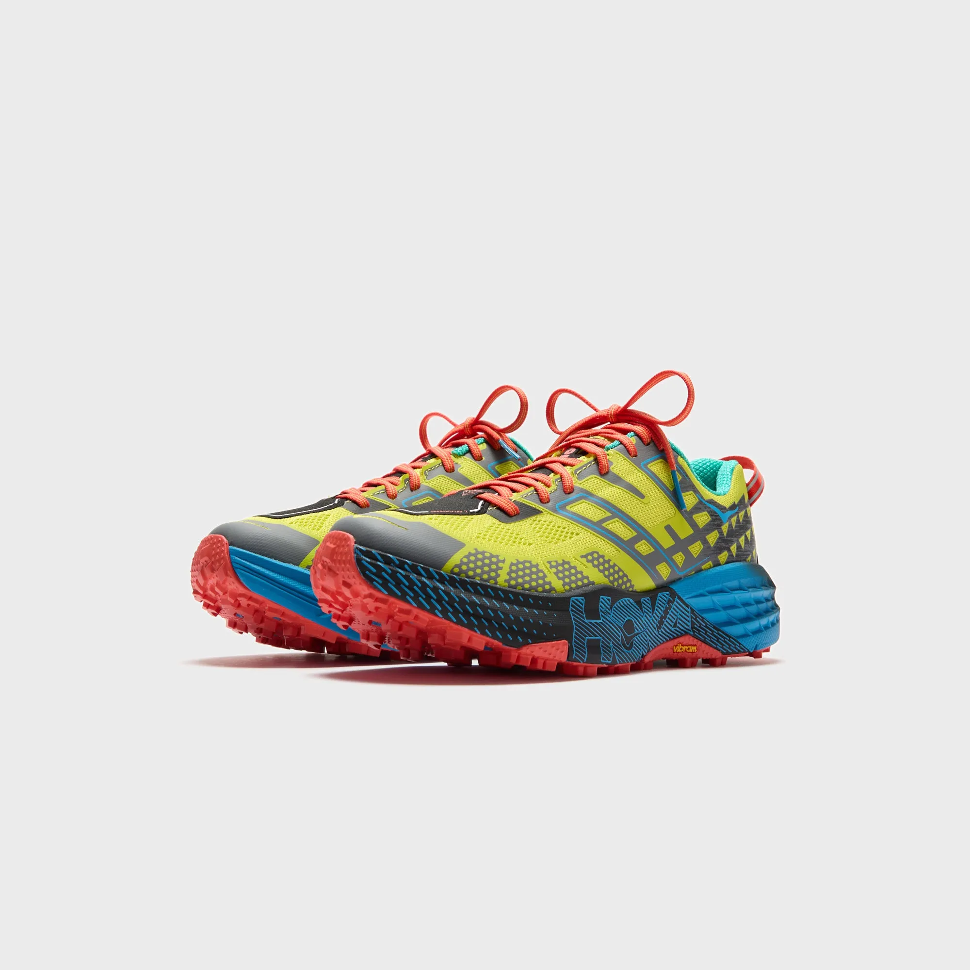 Amicably Comfortable Butterfly Slippers Hoka Speedgoat 2 - Citrus / Hoka Blue
