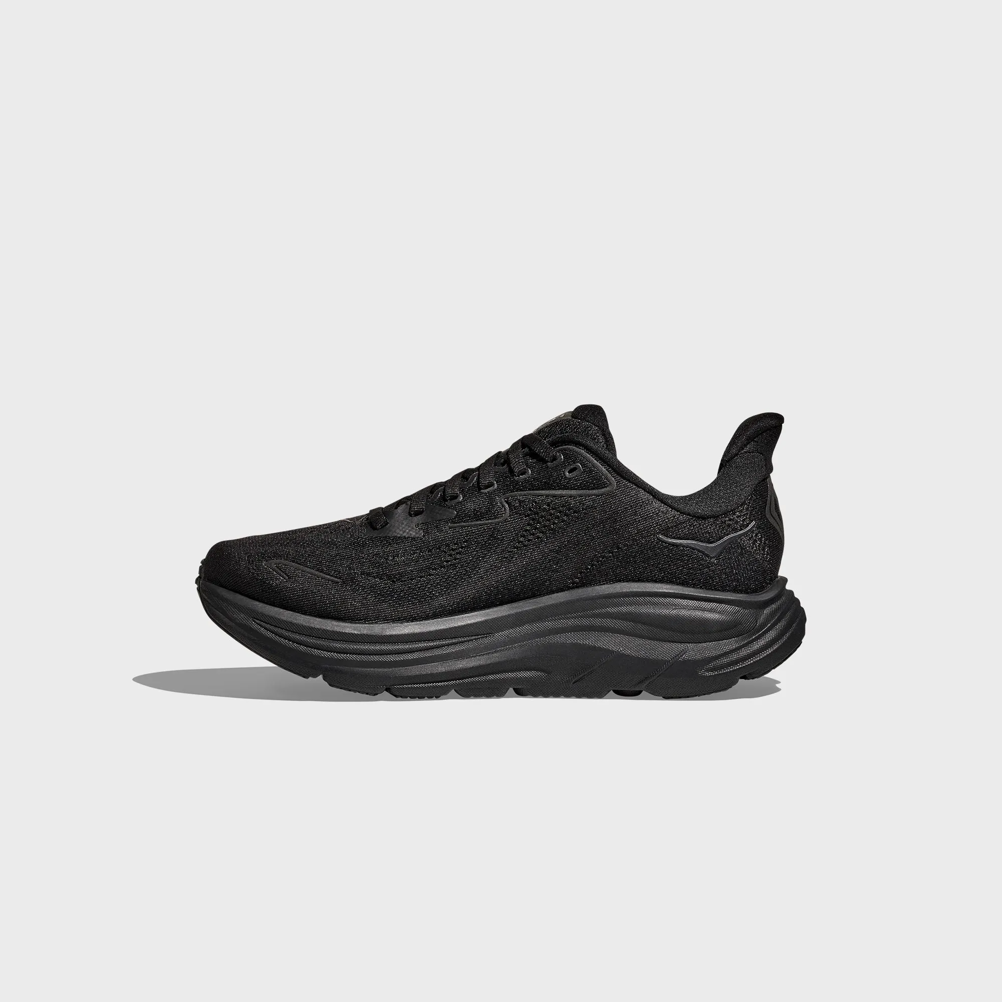 Hoka Wmns Clifton 10 - Black Comfort Cushioning System Self-Exercising