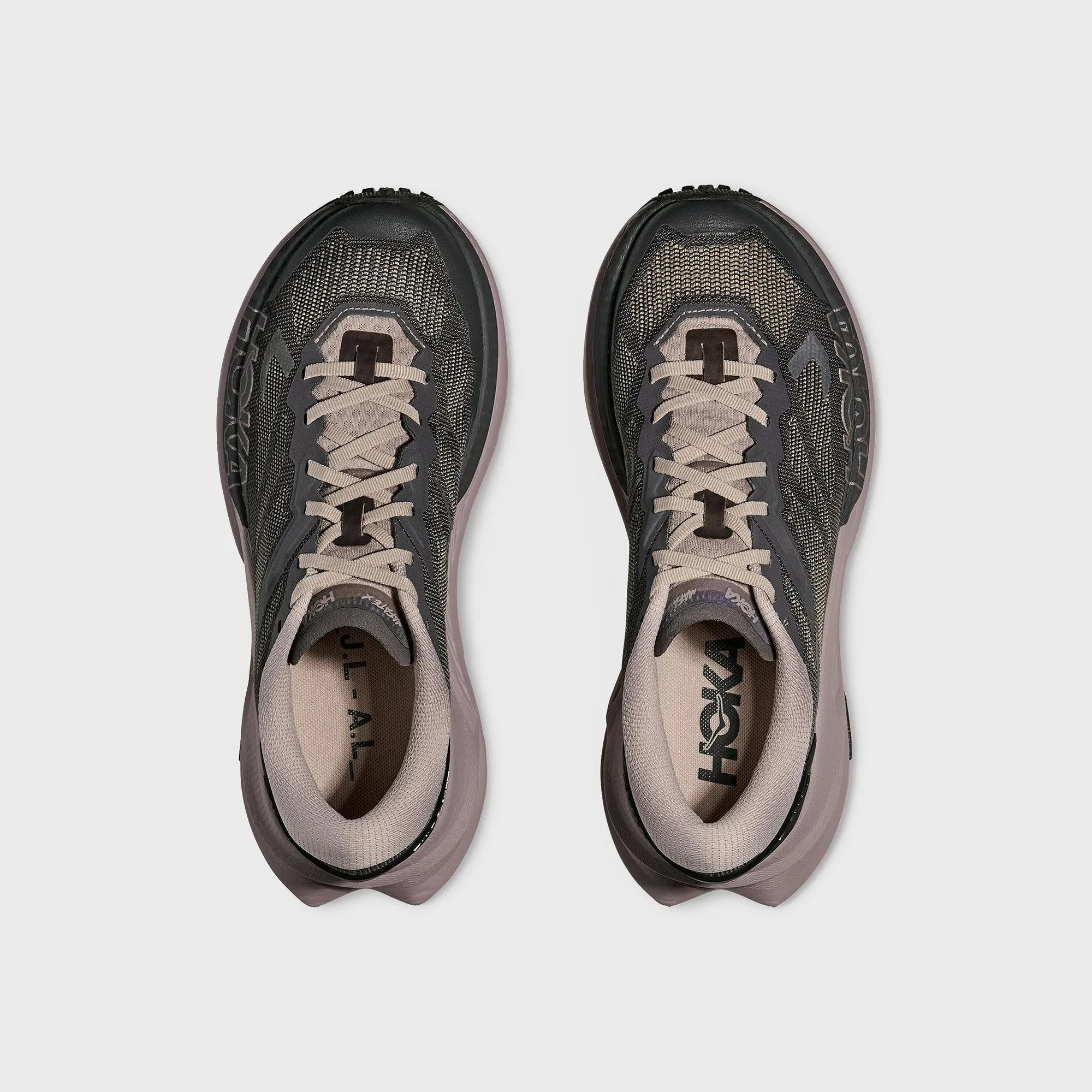 Backed Brand Cubist Hoka X J.L.A.L. Mafate X - Beluga / Volcanic Ash