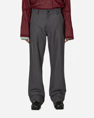 Jacklight Trousers Iron Grey Streamlined Shape Mold Control